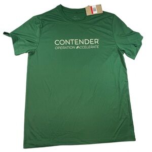 Nike Dri-FIT NWT "CONTENDER Operation Accelerate" Performance Tee Men's Green L